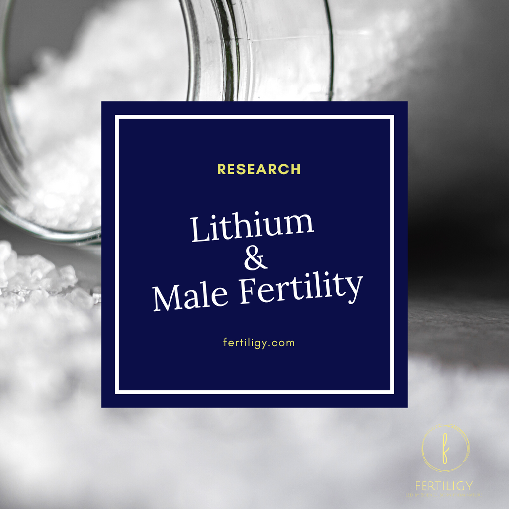 Lithium and Male Fertility