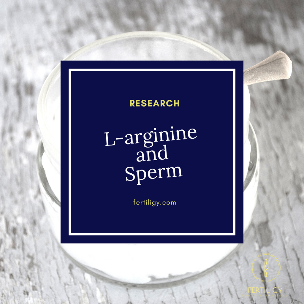 L-arginine and Sperm Production