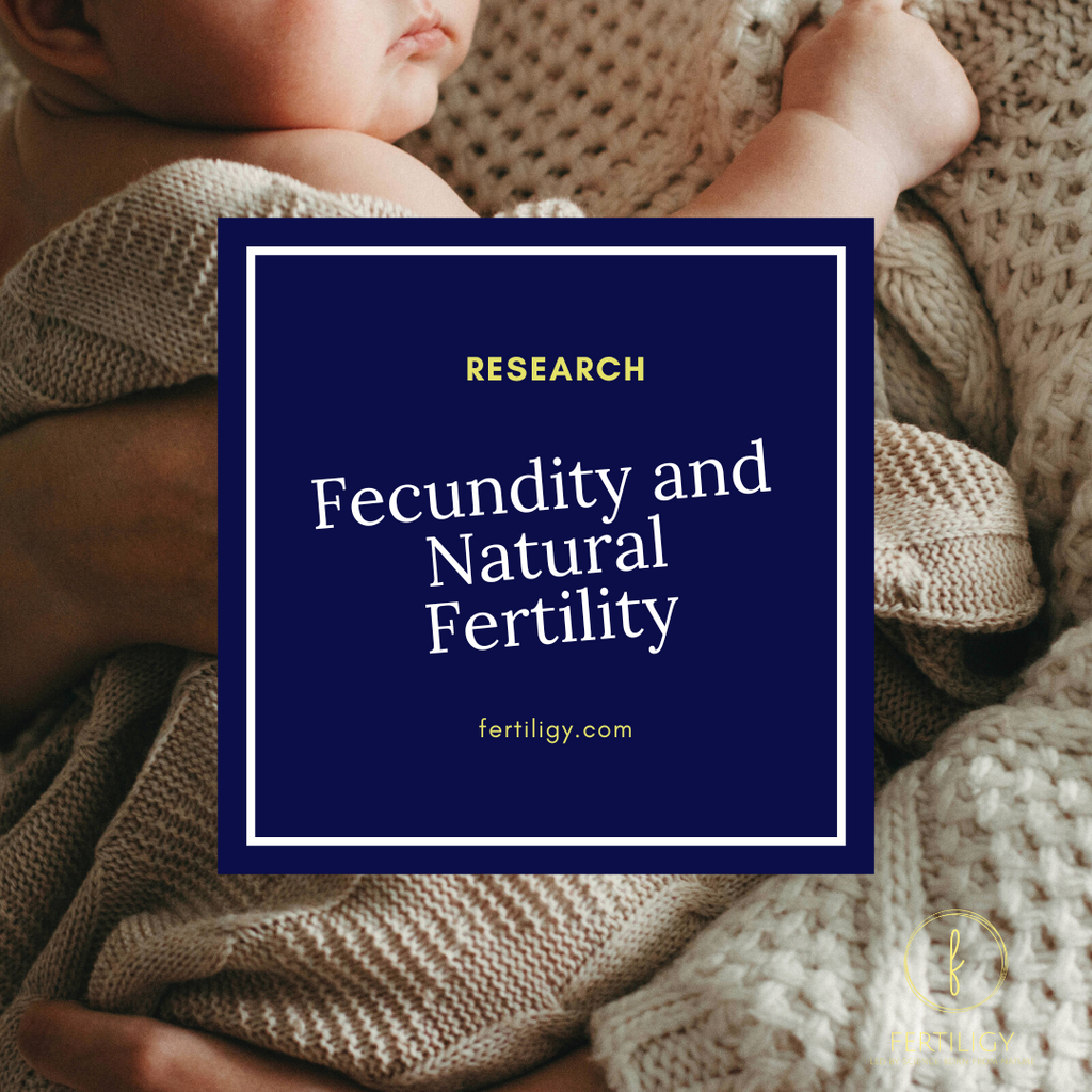 The Relationship Between Fecundity and Natural Fertility in Humans