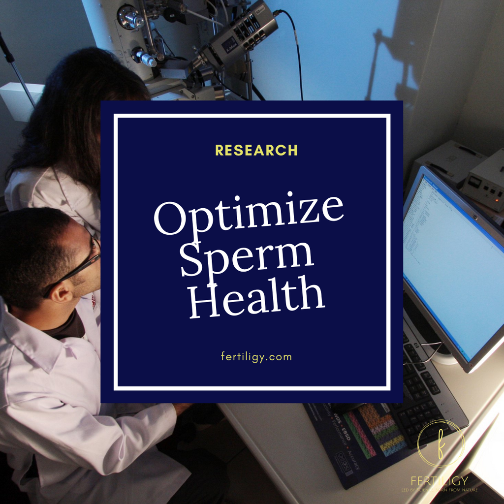 how to optimize sperm health
