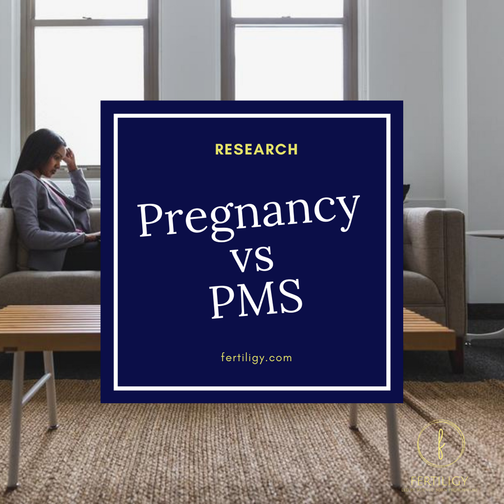pregnancy versus PMS symptoms