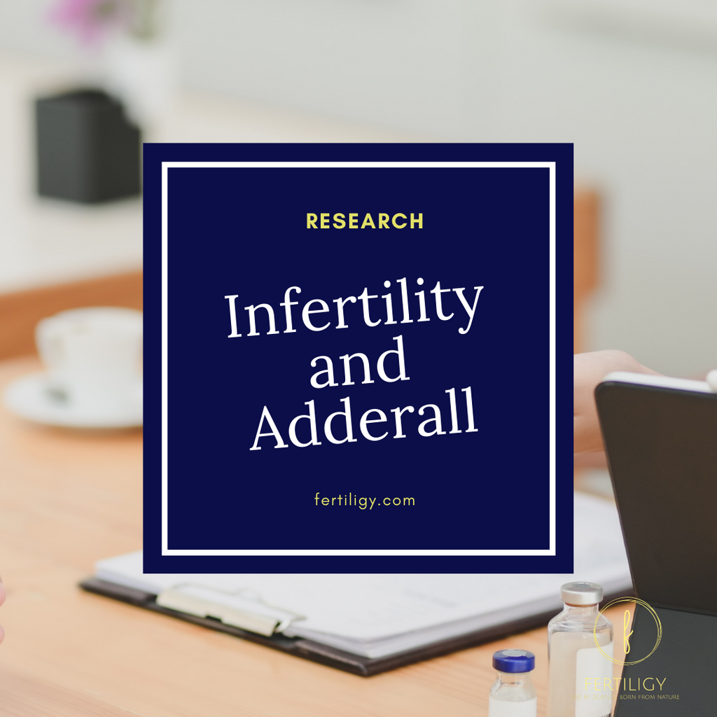 can adderall affect male fertility?